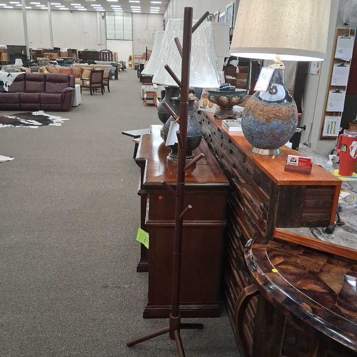 Brown Coat Rack