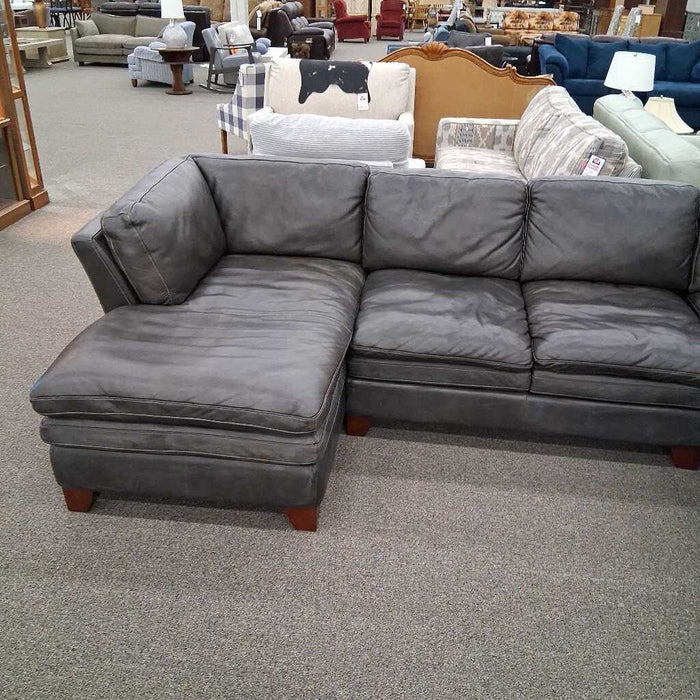 Gray 3 Pc Sectional w/ Chaise
