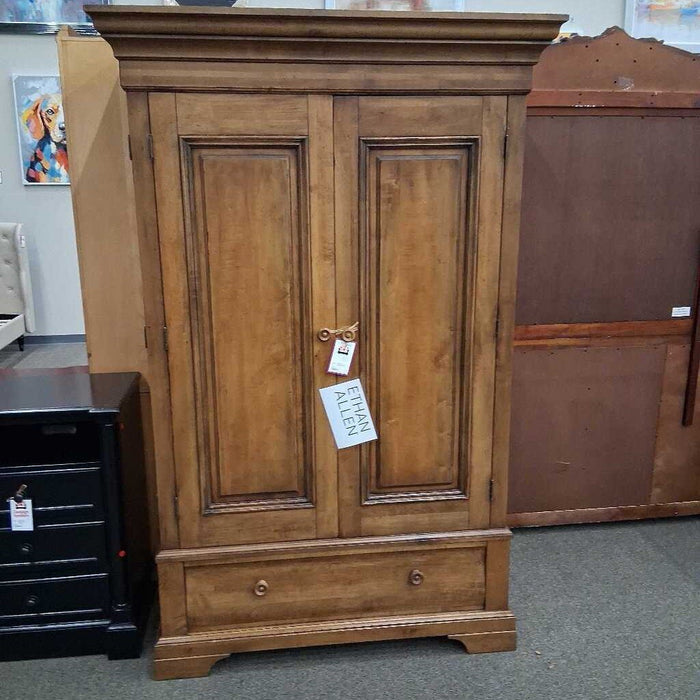 Ethan Allen Light Wood Armoire
