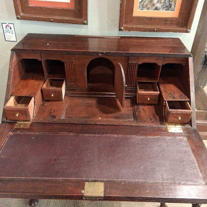 Wooden Secretary Desk w/ Hidden Storage