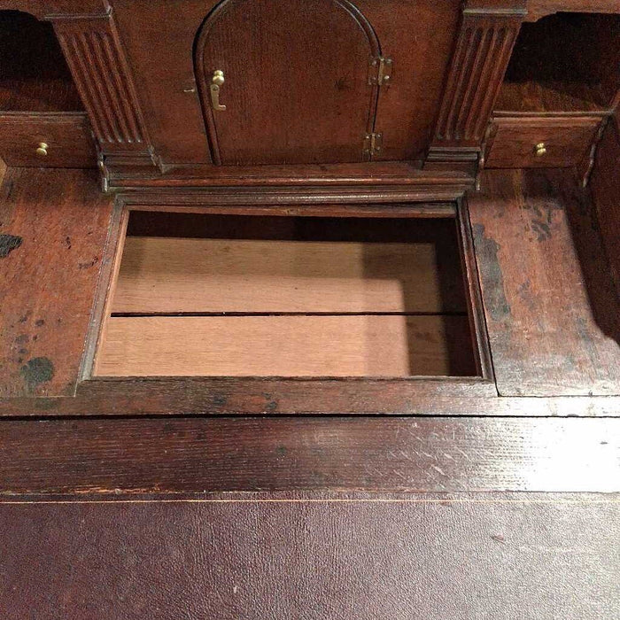 Wooden Secretary Desk w/ Hidden Storage