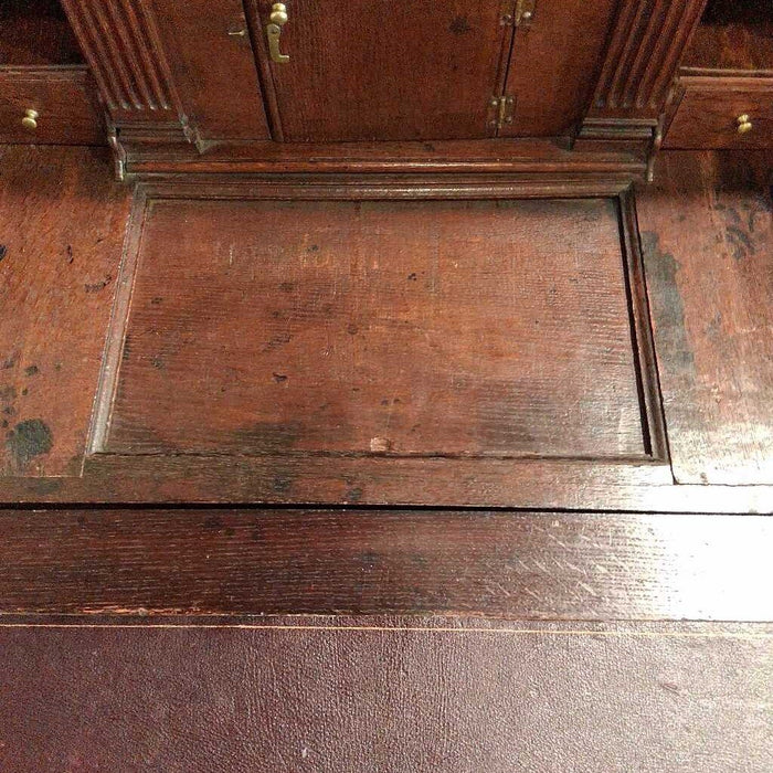 Wooden Secretary Desk w/ Hidden Storage