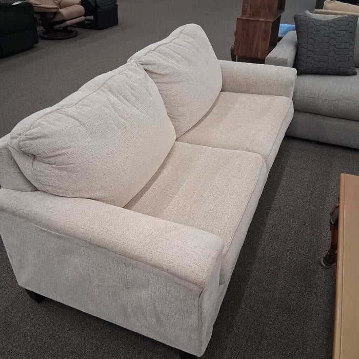 White Fabric Sofa