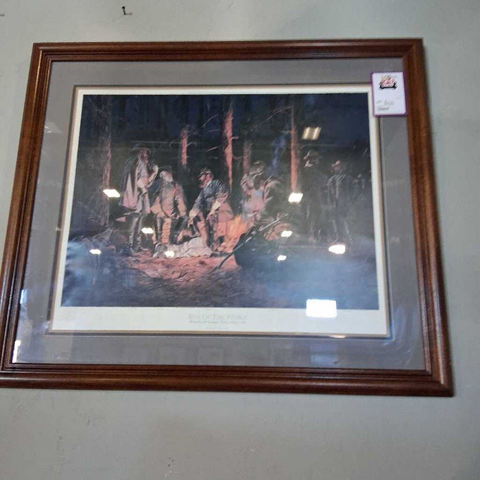 "Eve Of The Storm" Wood Frame Picture