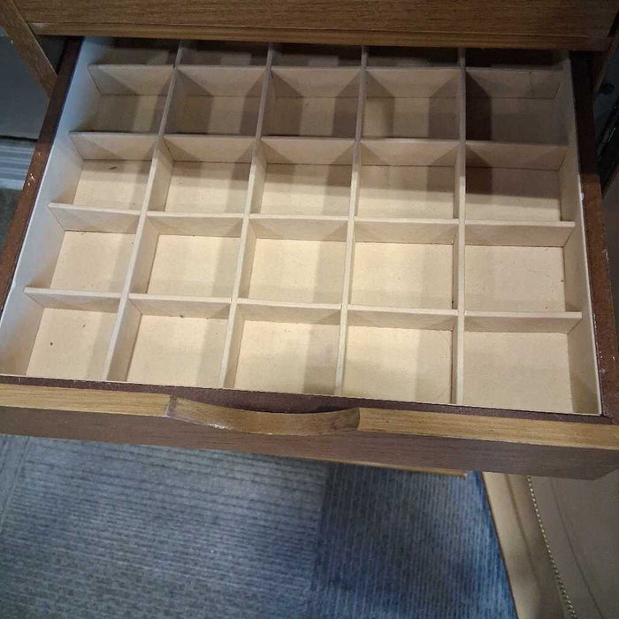 Powell Oak Jewelry Cabinet