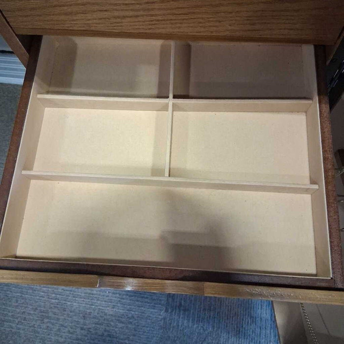 Powell Oak Jewelry Cabinet