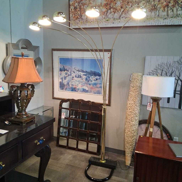 Gold Floor Lamp