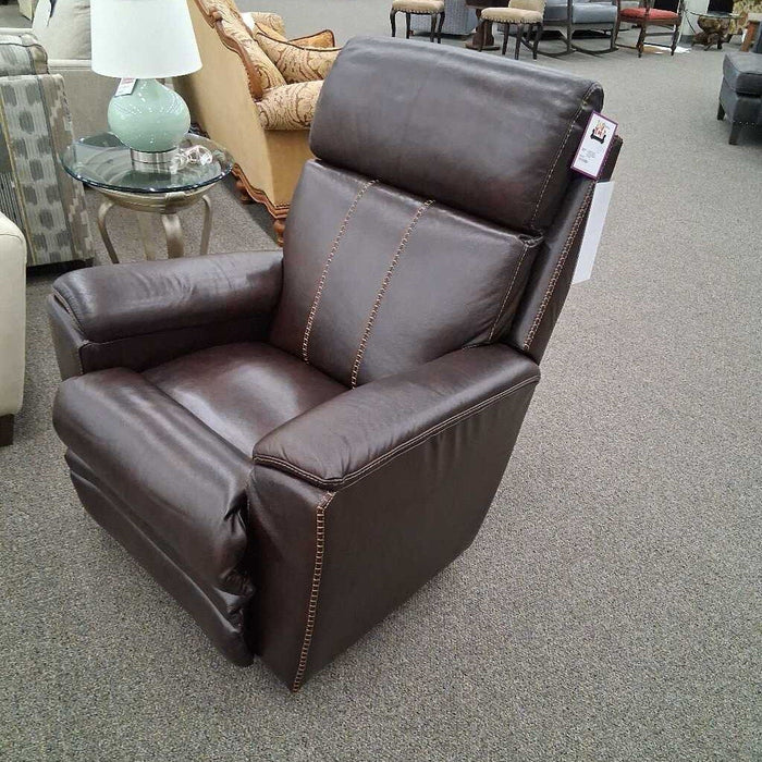 LaZboy Brown Leather Rocker Recliner