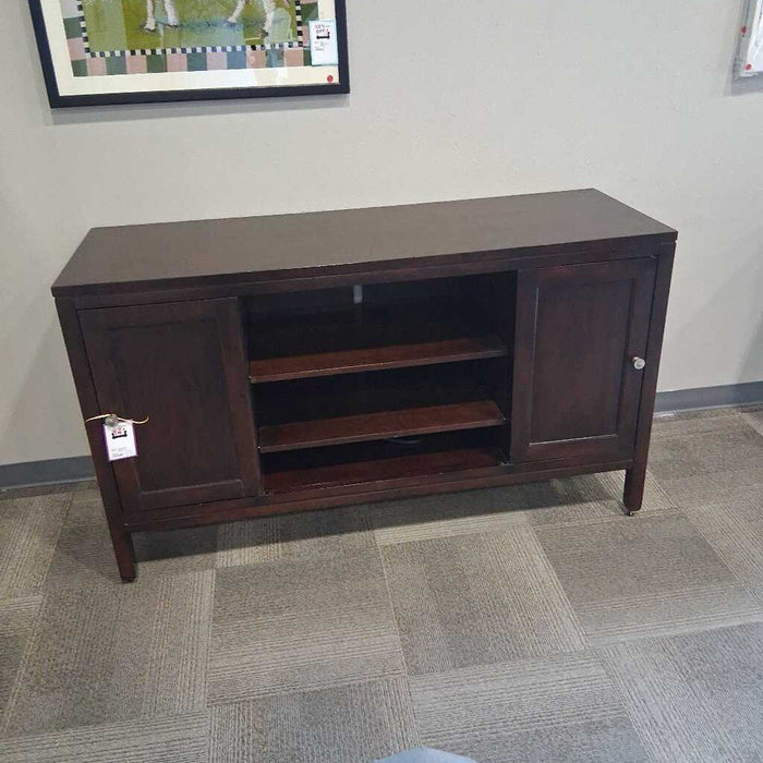 Dark Brown Media Console