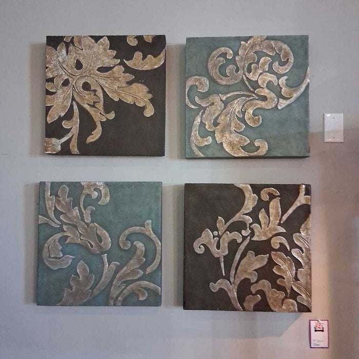 Uttermost 4 Panel Botanical Wall Art