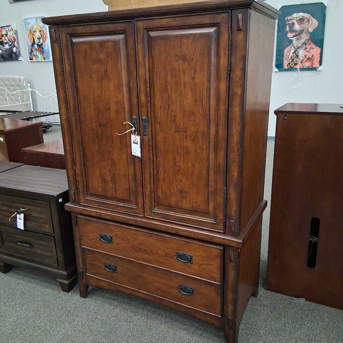 Mission Style Clothing Armoire