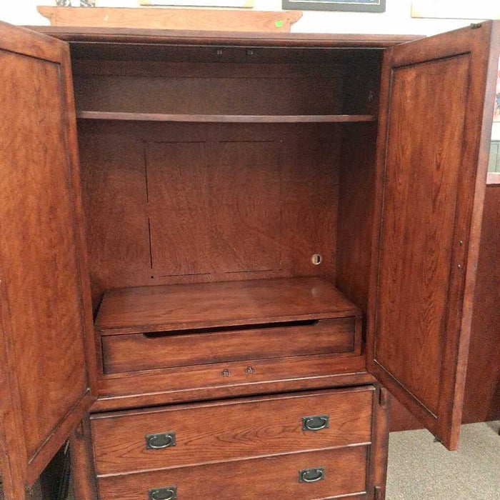 Mission Style Clothing Armoire
