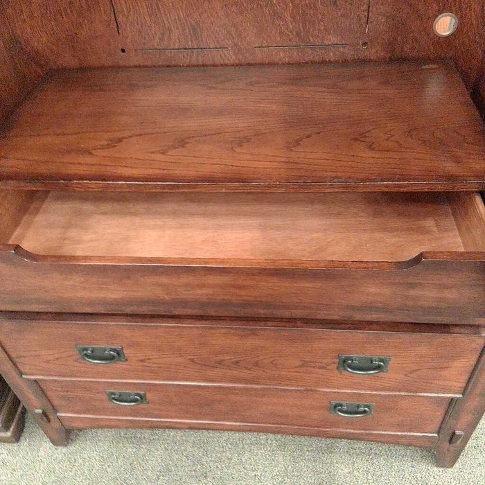 Mission Style Clothing Armoire
