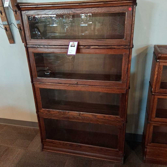 Vintage 4 Tier Lawyers Library