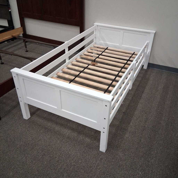 White Twin Bed Frame