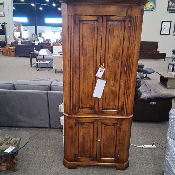 Lilian August Two Pc Corner Hutch