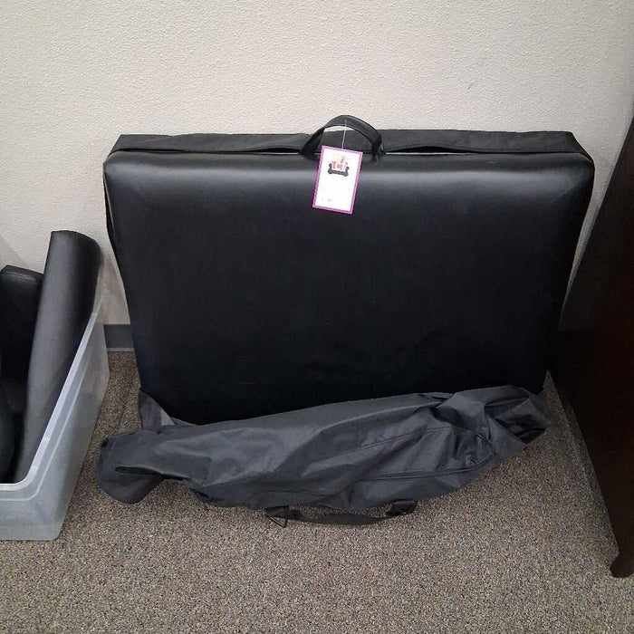 Black Folding Massage Table