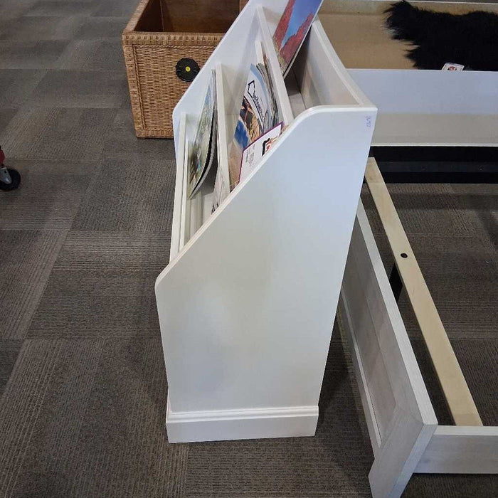 Pottery Barn White Bookshelf w/ Storage