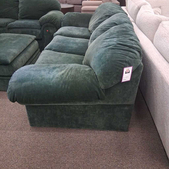 Green Fabric Sofa