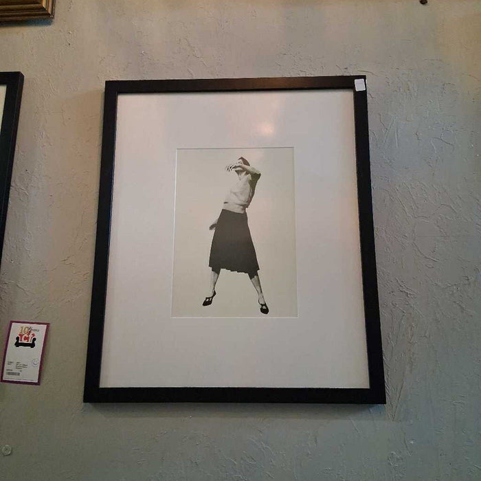 Set of 3 Black Framed Dance Pictures
