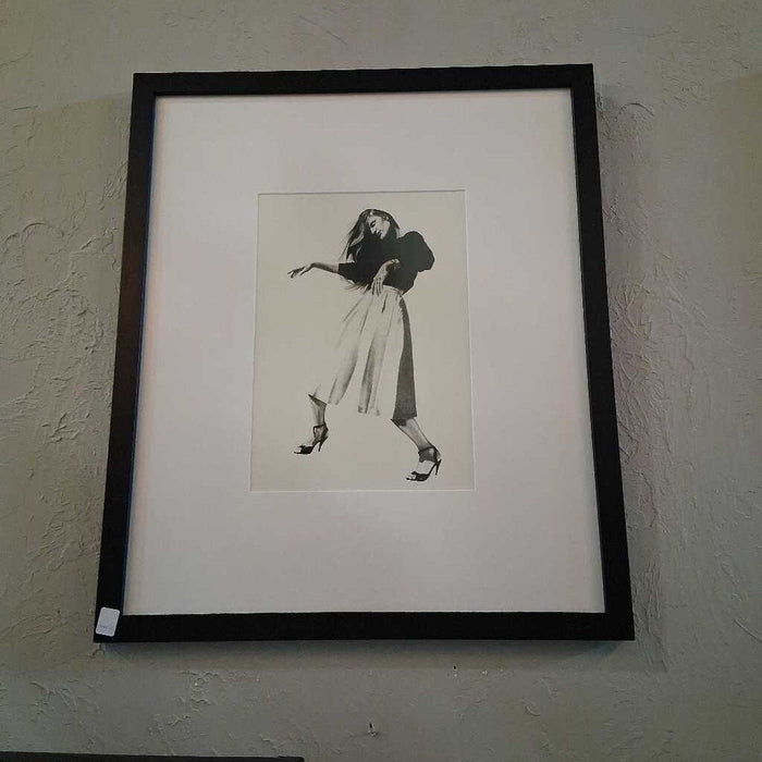 Set of 3 Black Framed Dance Pictures