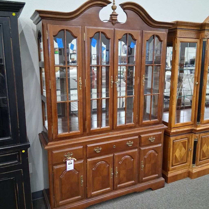 Dark Brown 2 Pc Hutch