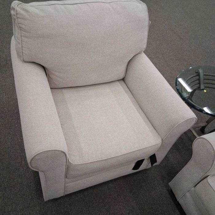 Ashley Beige Fabric Chair