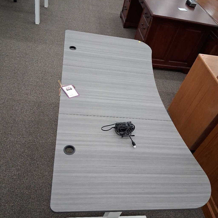 Gray Pwr Standing Desk