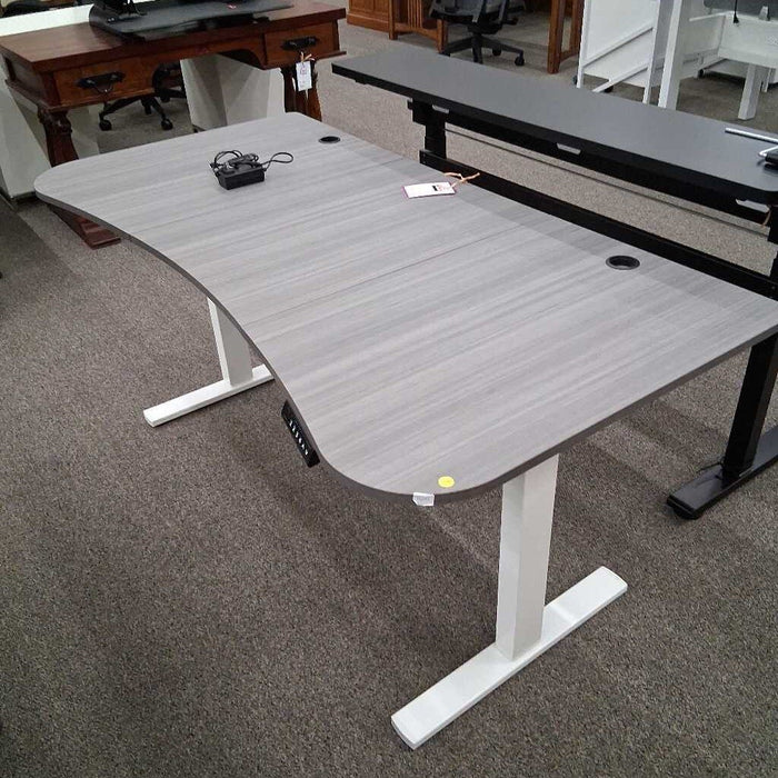 Gray Pwr Standing Desk