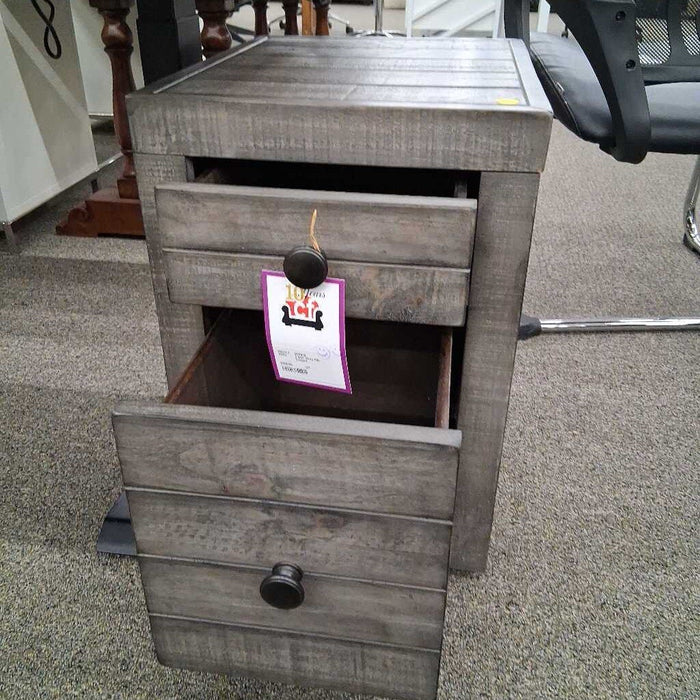 2 Dwr Gray File Cabinet