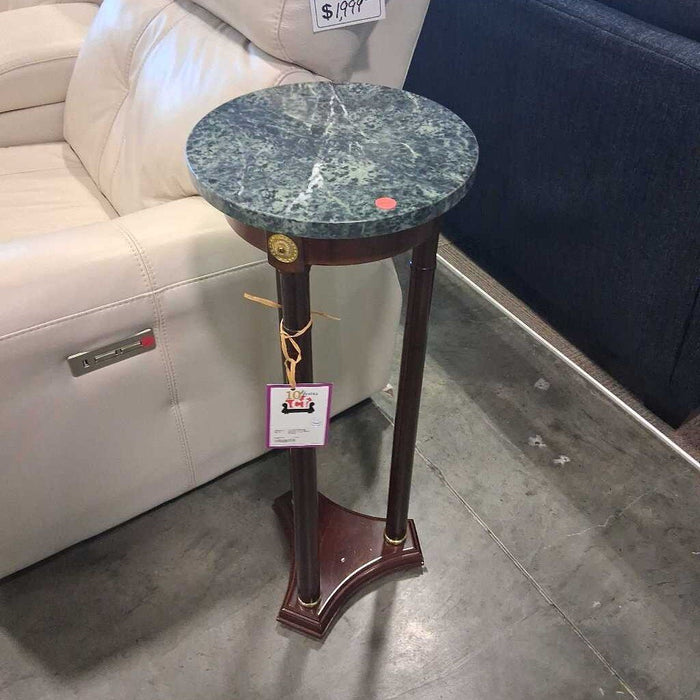 Marble Top Plant Stand