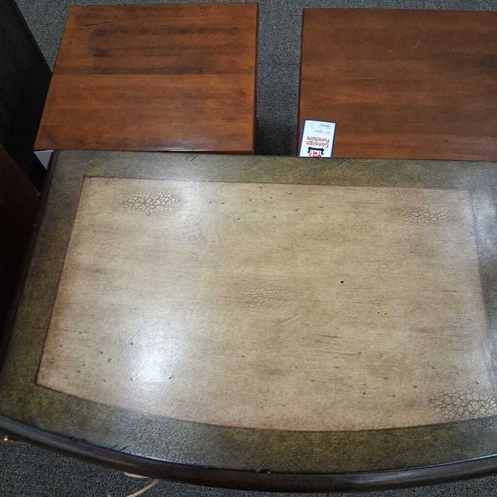 Small Brown Pattern 4 Dwr Nightstand