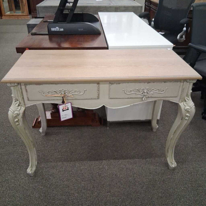 2 Dwr White 2 Tone Desk