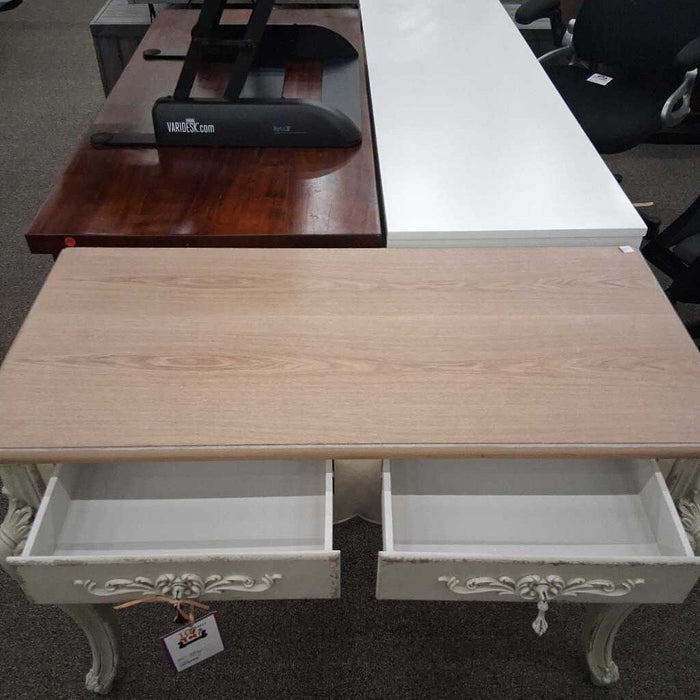 2 Dwr White 2 Tone Desk
