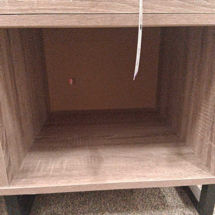 Small Gray Nightstand