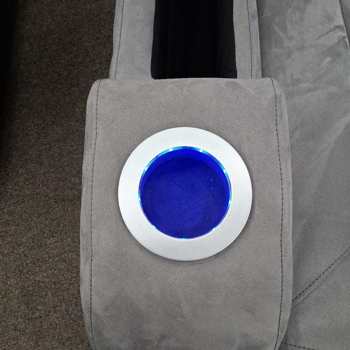 Grey Pwr Rec Loveseat