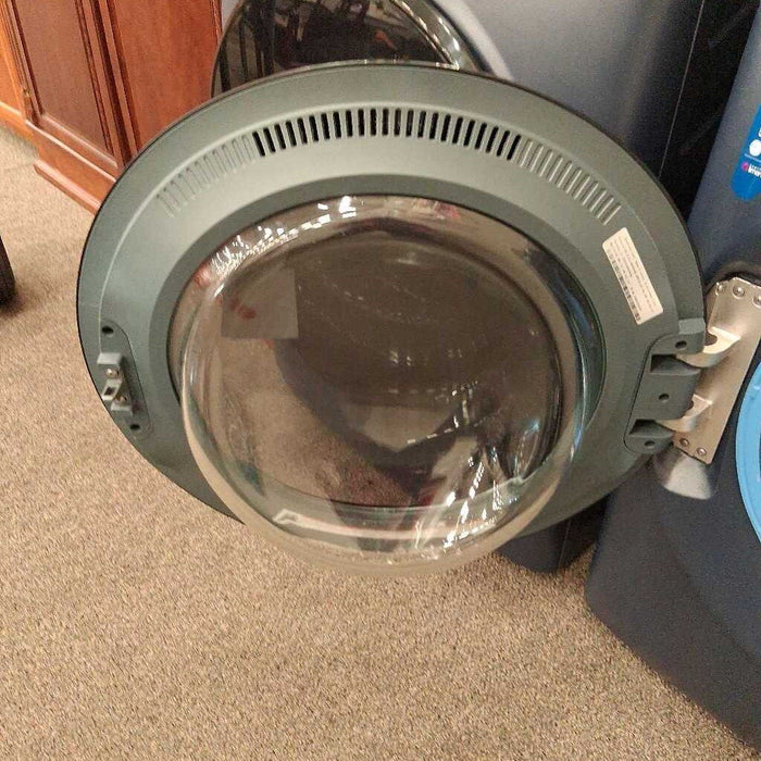 Set of Blue GE Washer & Dryer