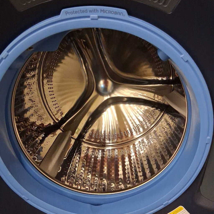 Set of Blue GE Washer & Dryer