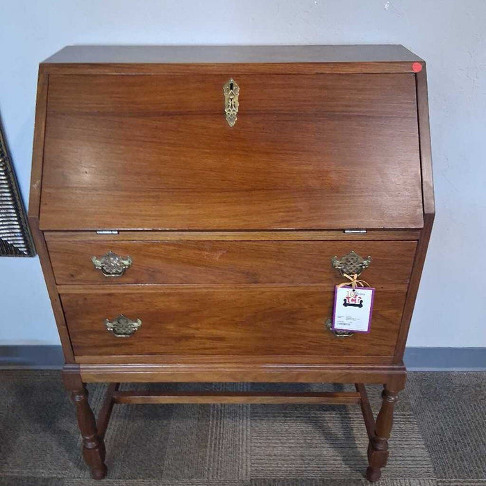 Vintage Secretary Desk w/ Key