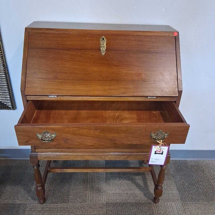 Vintage Secretary Desk w/ Key