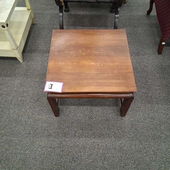 Small Square End Table (Has Wear on Top)