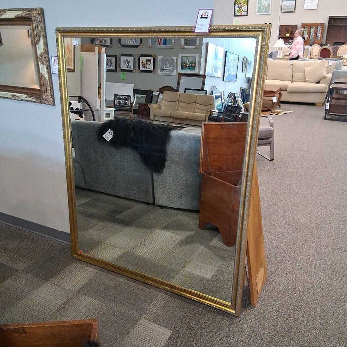 Large Gold Frame Mirror