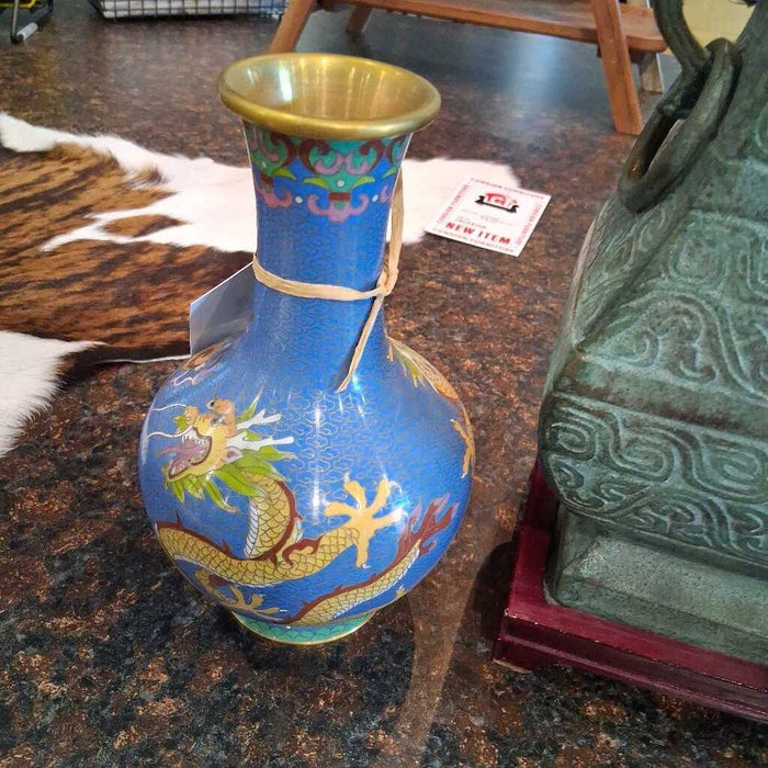 Asian Themed Dragon Vase