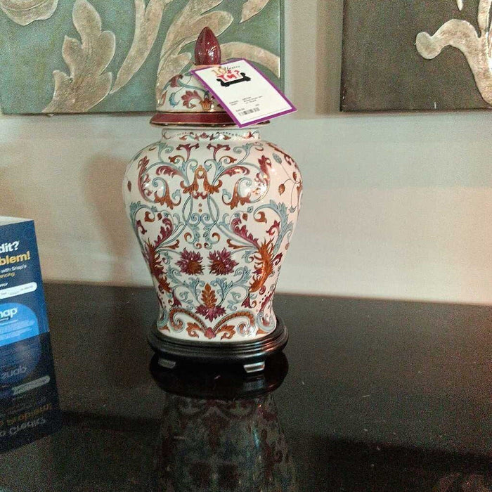 Asian Style Urn w/ Stand