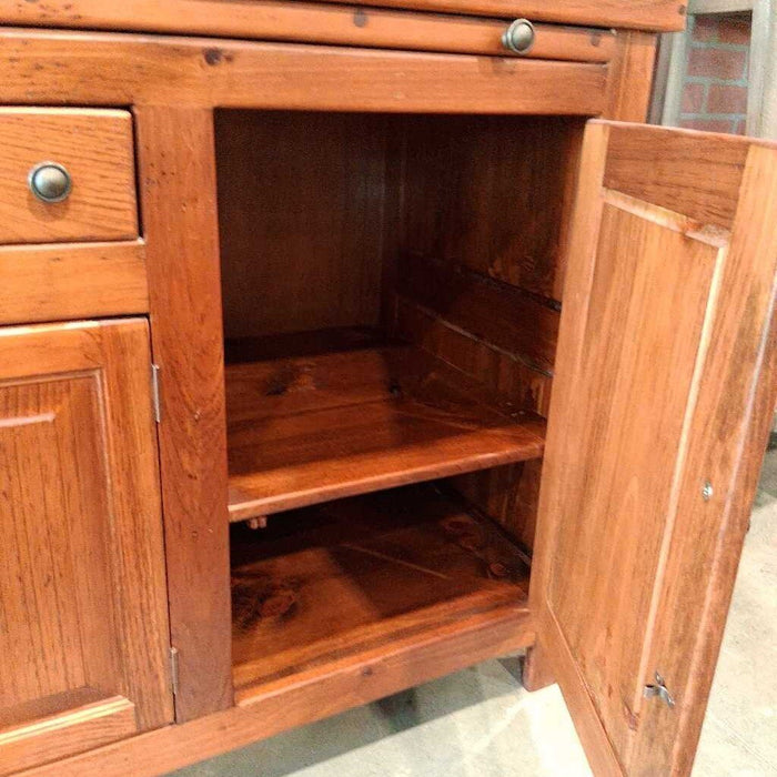 Solid Pine 2 Pc Hutch
