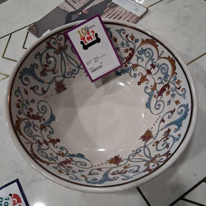 Large Decorative Bowl