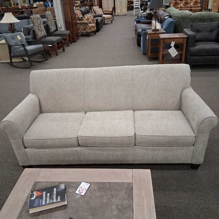 Flexsteel Beige Fabric Sofa