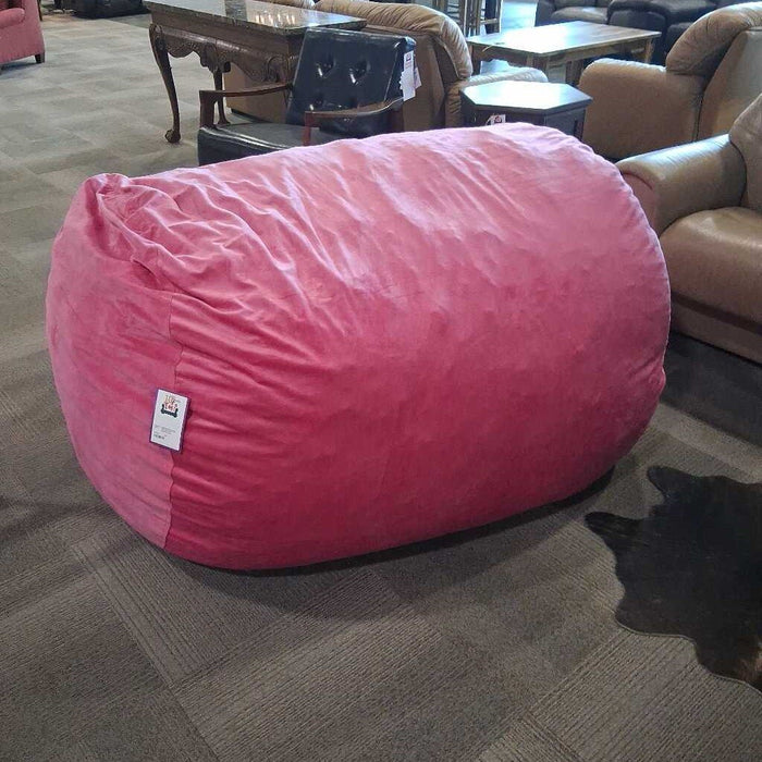 Oversized Pink Bean Bag Chair