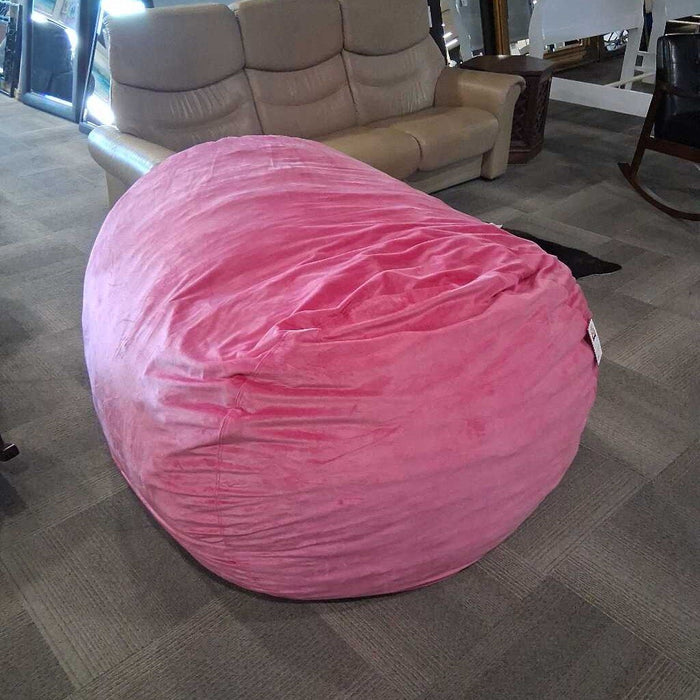 Oversized Pink Bean Bag Chair
