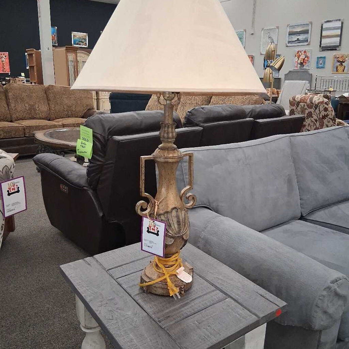 Tall Metal Table Lamp
